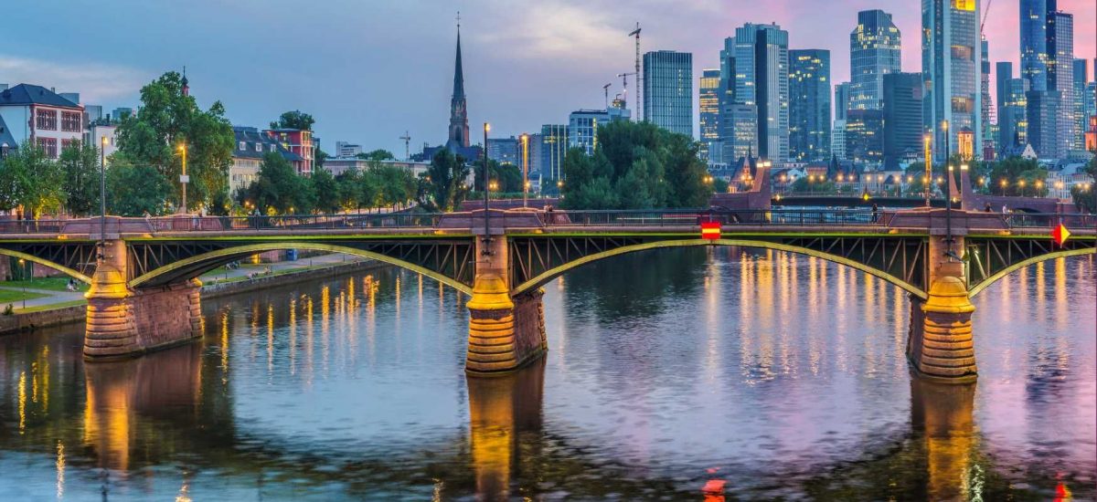 We are in…Frankfurt
